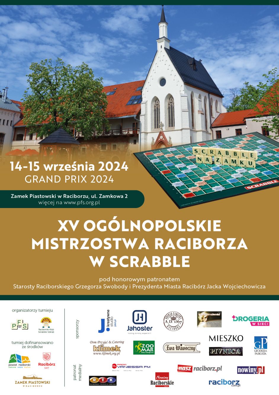 XV Ogólnopolskie Mistrzostwa Raciborza w Scrabble 