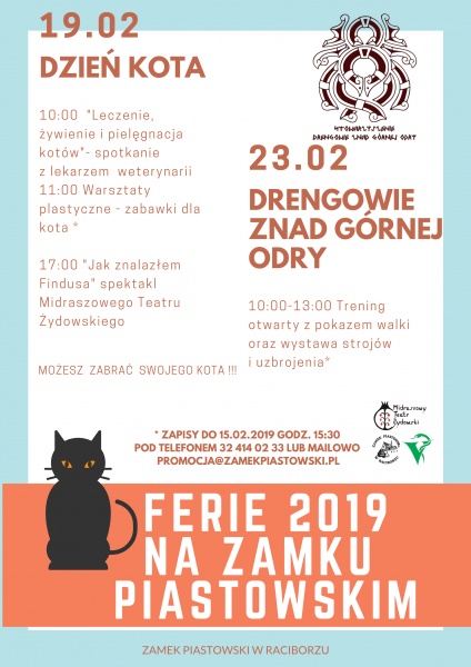 Ferie Zimowe 2019. Poznajcie atrakcje jakie przygotował Zamek Piastowski