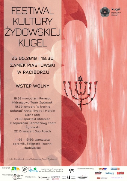 Festiwal Kultury Żydowskiej KUGEL w Raciborzu niebawem na Zamku Piastowskim