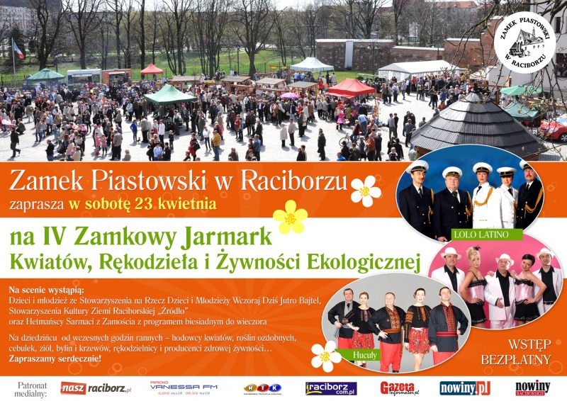 Hetmańscy Sarmaci zagrają na zamkowym jarmarku - 12.4.2016 r.