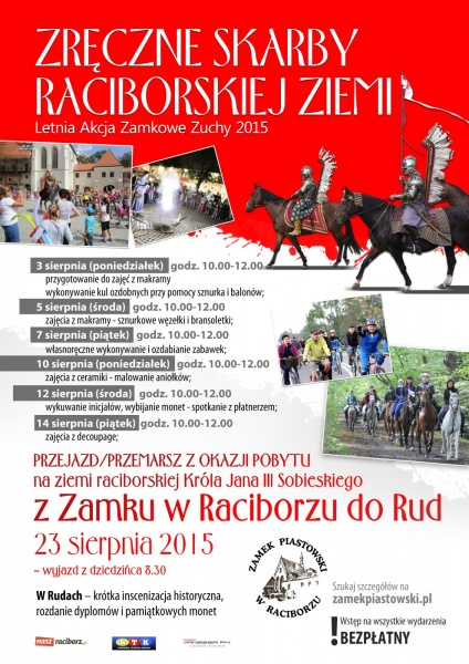 Już wkrótce przejazd z Raciborza do Rud, 30.7.2015 r.