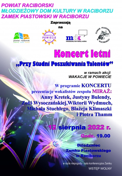 Koncert letni „Przy Studni Poszukiwania Talentów... vol. II”