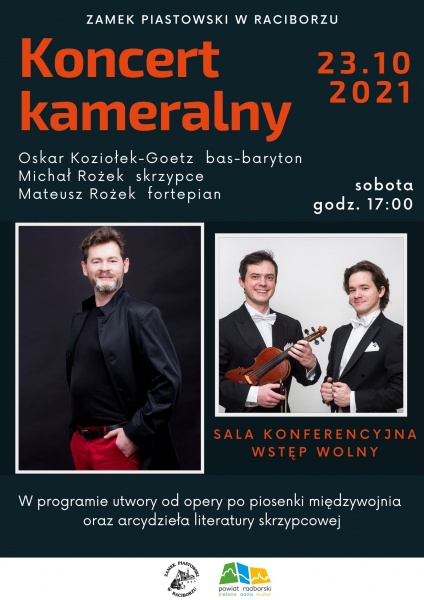 Koncert kameralny niebawem na Zamku Piastowskim