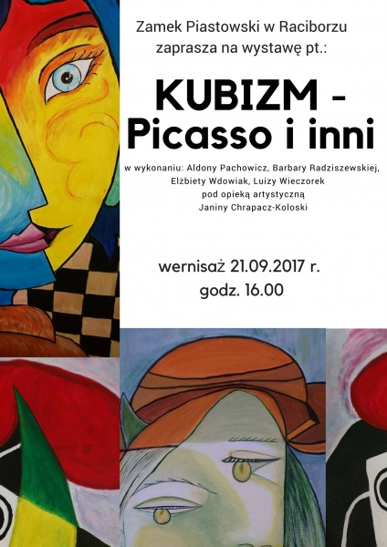 „Kubizm, Picasso i inni” – Zamek Piastowski zaprasza na wernisaż wystawy - 19.9.2017 r.