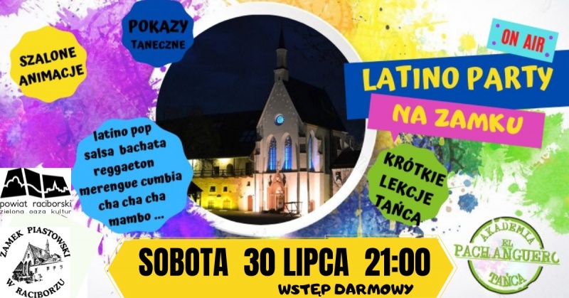 Latino Party niebawem na Zamku Piastowskim