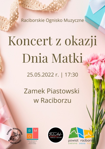 Zamek Piastowski zaprasza na „Koncert z okazji Dnia Matki”