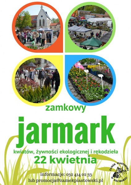 V Zamkowy Jarmark kwiatów, żywności ekologicznej i rękodzieła - 3.3.2017 r.