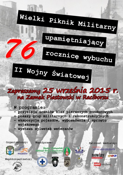 Wielki Piknik Militarny upamiętniający - 16.9.2015 r.