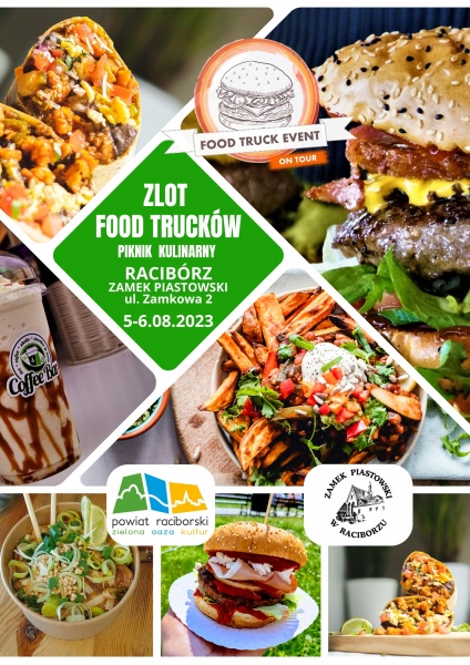 Zlot Food Trucków - Piknik Kulinarny już w najbliższy weekend na Zamku Piastowskim