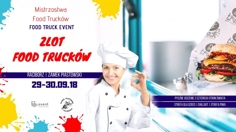 Zlot Food Trucków w Raciborzu. Mistrzostwa FTE