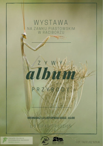 „Żywy album przyrody” - wystawa fotografii wkrótce na Zamku Piastowskim